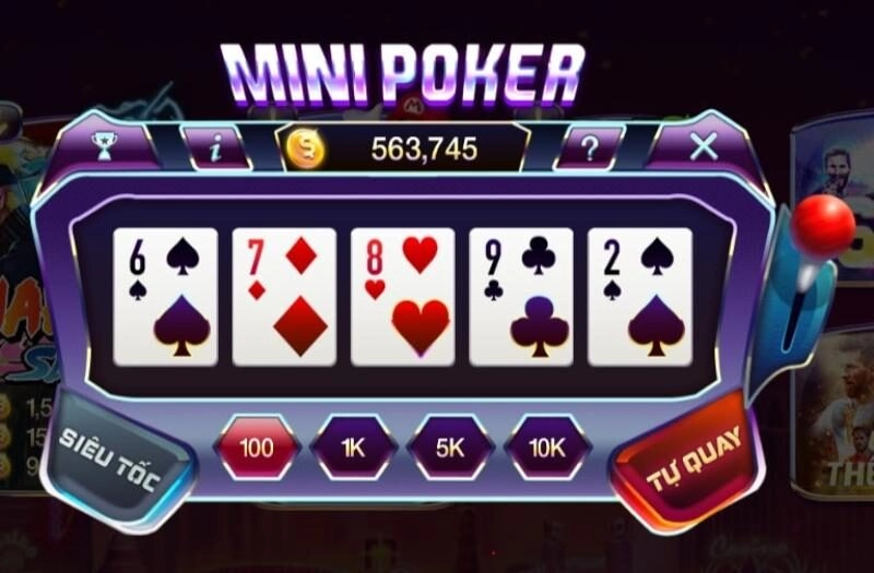 Mini Poker: Trò Chơi Giải Trí Nhanh Gọn Với Giải Thưởng Hấp Dẫn